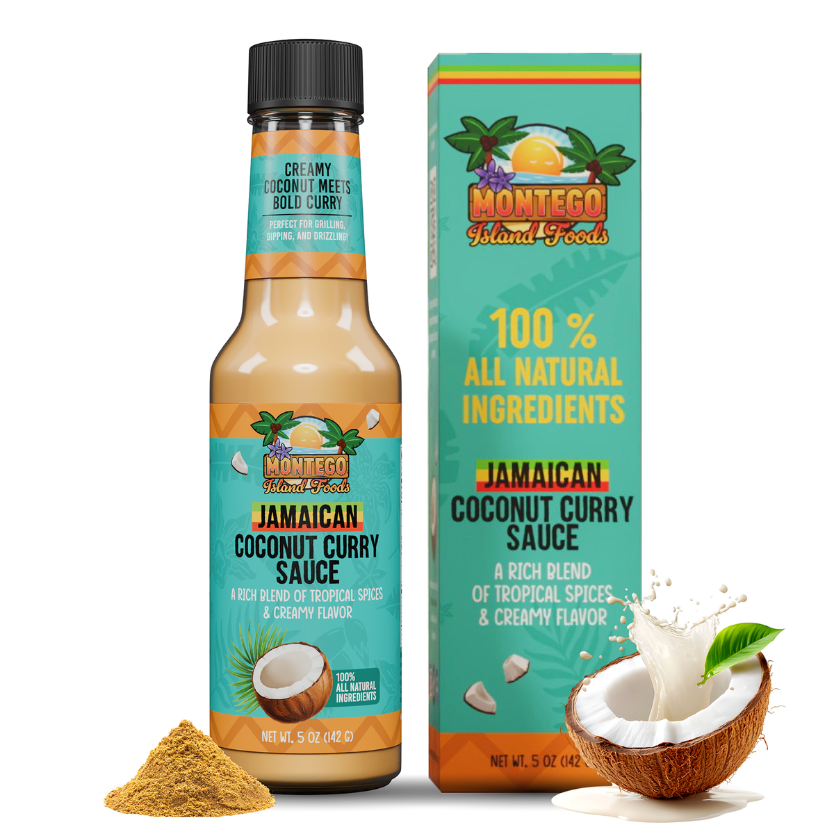 Jamaican Coconut Curry Sauce