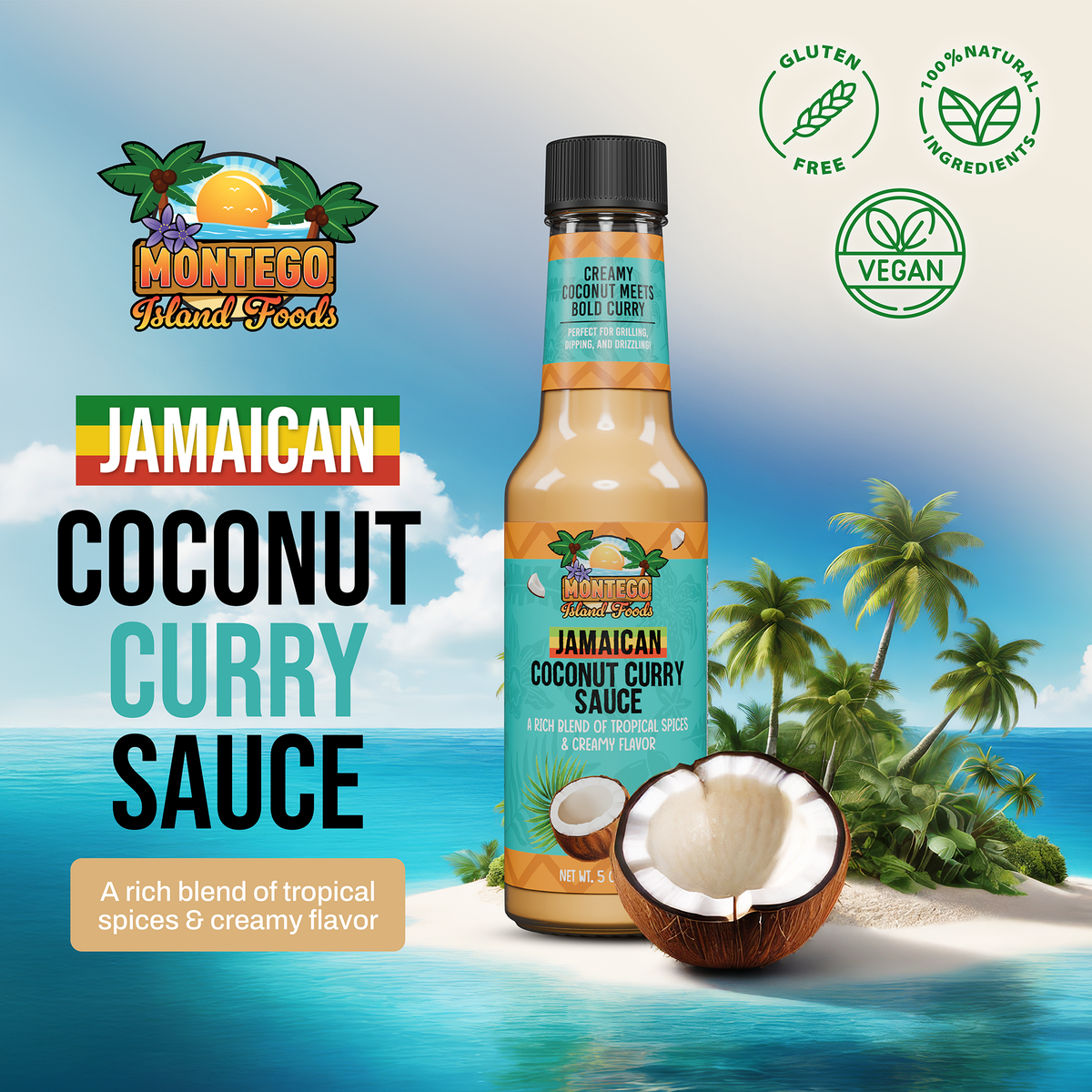 Jamaican Coconut Curry Sauce
