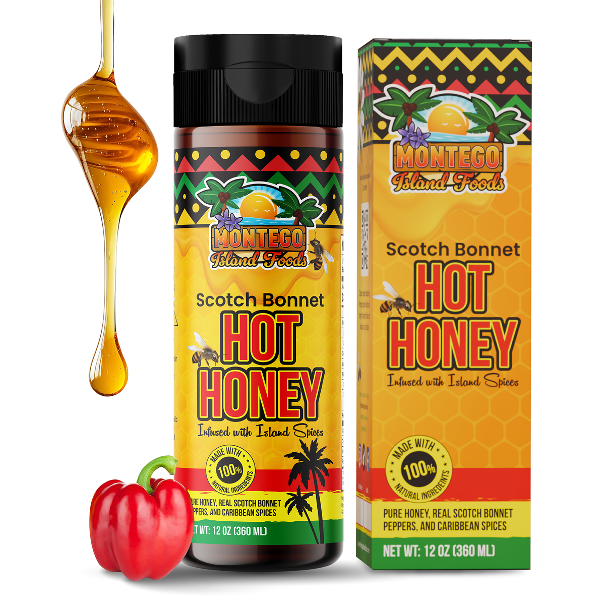 Scotch Bonnet Hot Honey