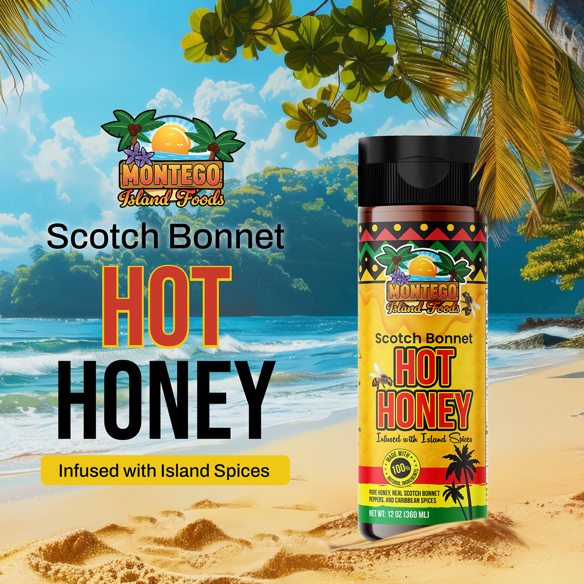 Scotch Bonnet Hot Honey