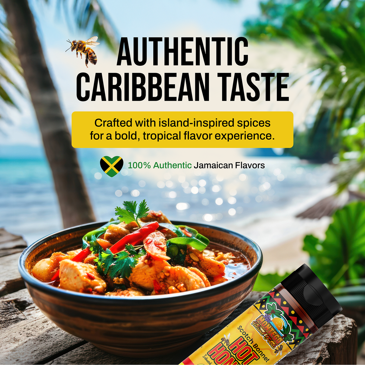 Scotch Bonnet Hot Honey