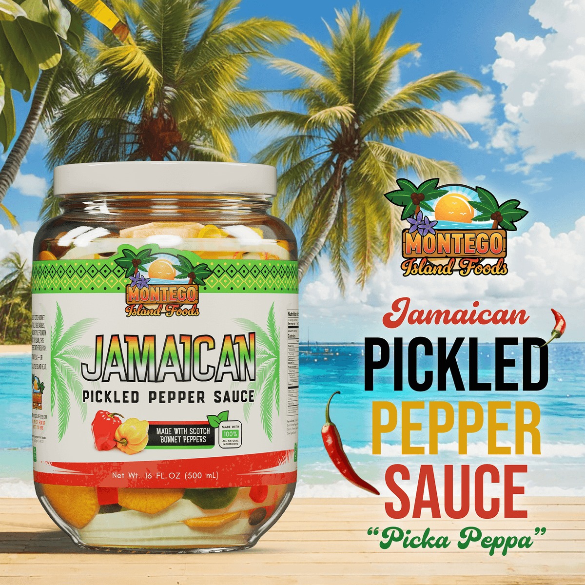 Jamaican Pickled Pepper Sauce